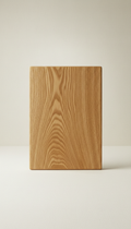 Wooden serving board with visible grain