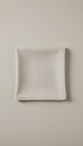 Linen Napkin Set Porcelain White