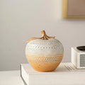 Luxury Gold Apple Resin Figurine – Modern Decorative Fruit Statue for Living Room, Office, Shelf, Coffee Table & Home Decor