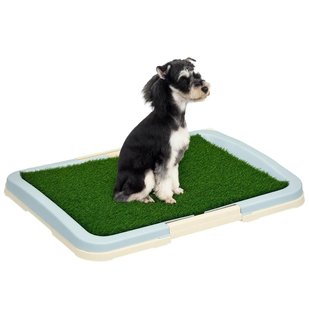 Puppy Training Pad with Artificial Grass – 3-Layer Portable Dog Toilet 63x48.5cm