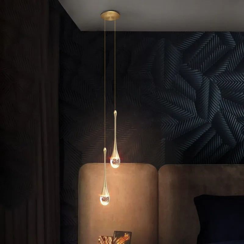 Luxury Crystal LED Chandelier Pendant Light – Modern Hanging Ceiling Lamp for Villa Staircase, Living Room, Dining Room, Bedroom, Hotel Lobby, Foyer, Entryway & Elegant Home Decor Lighting