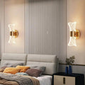 12W Dimmable LED Wall Lamp – Modern Acrylic & Metal Wall Sconce with 3 Color Temperatures for Bedroom, Office, Hallway & Staircase