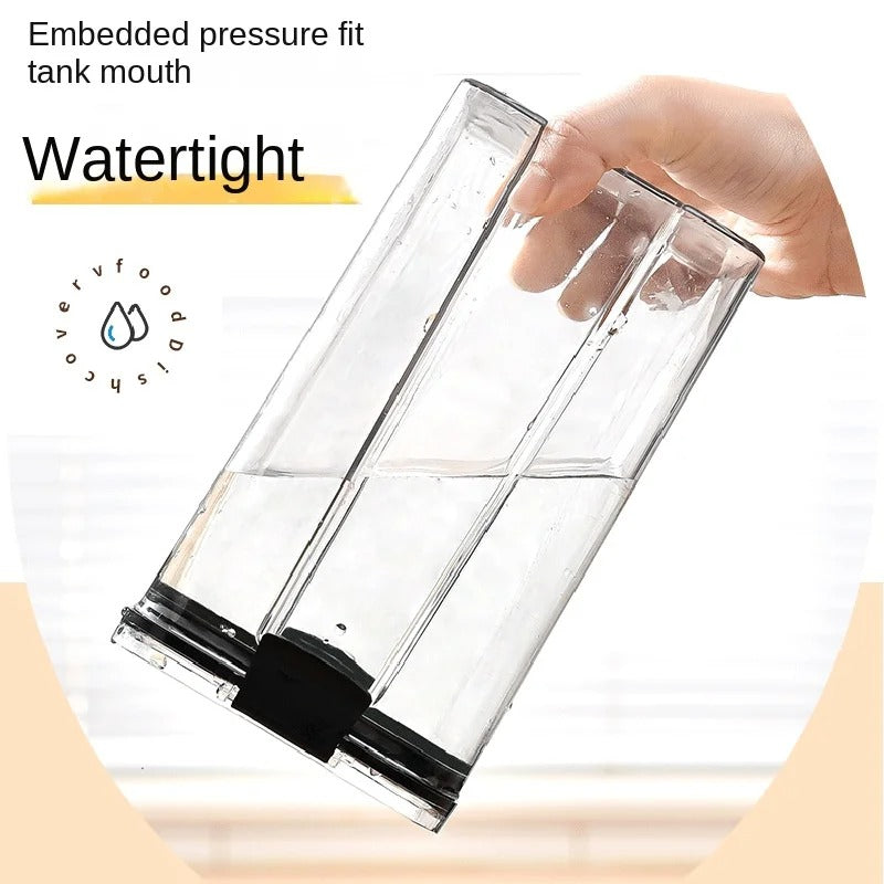 Airtight Kitchen Grain Storage Container Set – Large Plastic Sealed Food Storage Jars, Moisture-Proof Pantry Organizer for Rice, Flour, Sugar, Cereal, Beans & Seasonings