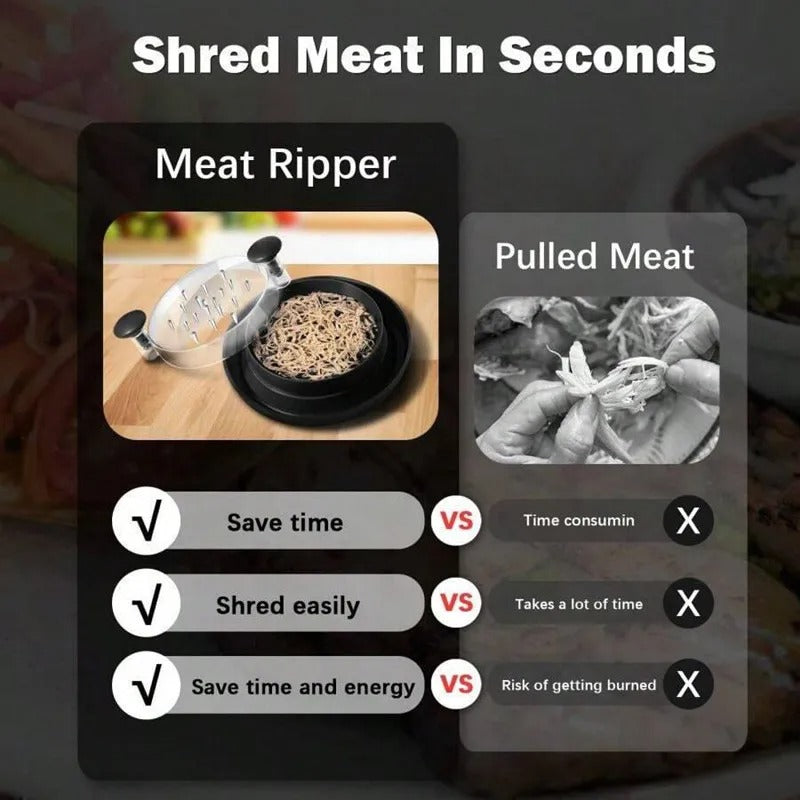 Chicken & Meat Shredder Tool – Reusable Hand-Pulled Shredding Gadget for Kitchen