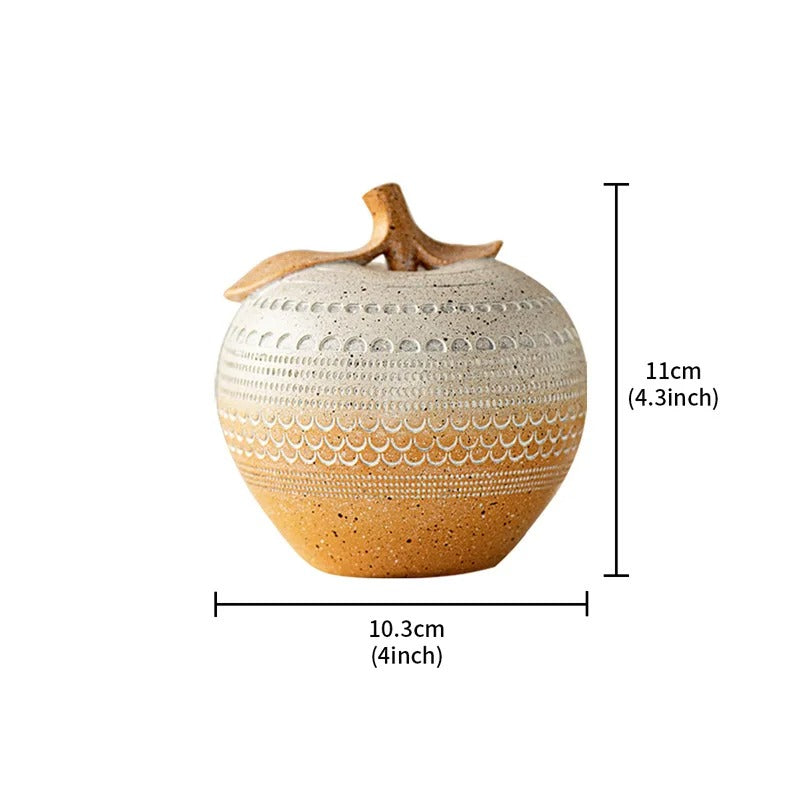 Luxury Gold Apple Resin Figurine – Modern Decorative Fruit Statue for Living Room, Office, Shelf, Coffee Table & Home Decor